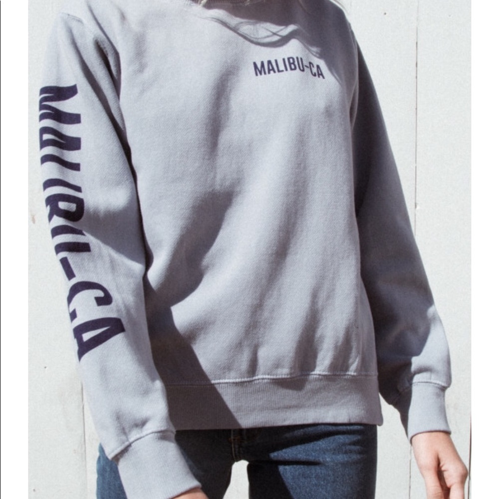 “Malibu” Brandy Melville sweatshirt